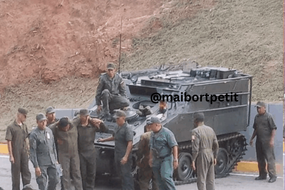 Military Tank Malfunctions Ahead of Maduro's Graduation Ceremony Exposing Venezuelan Armed Forces' Deterioration