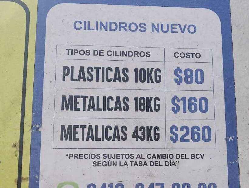 Tricada Gas Exploits Consumer Need with Outrageous 900% Markups on LPG Cylinders in Nueva Esparta