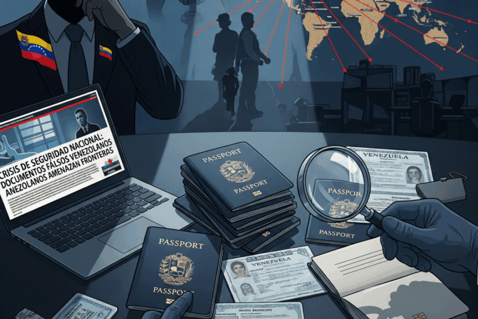 Security Risks Exposed by Mass Passport Fraud Tied to Venezuelan Terrorism Links